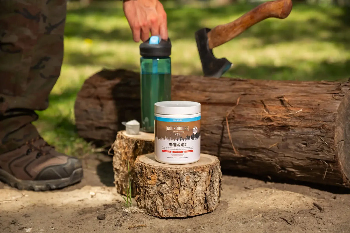 Morning Kick product outdoors
